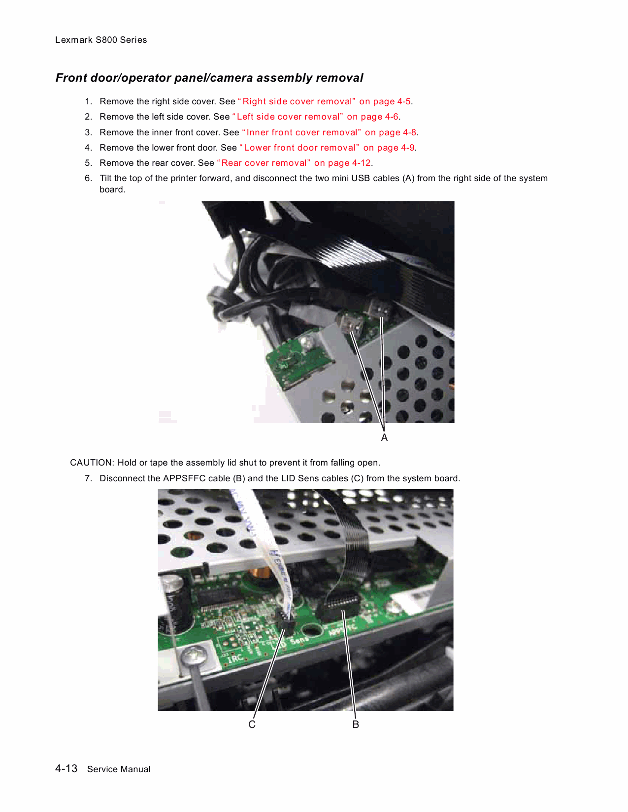 Lexmark All-In-One S800 4310 Service Manual-5